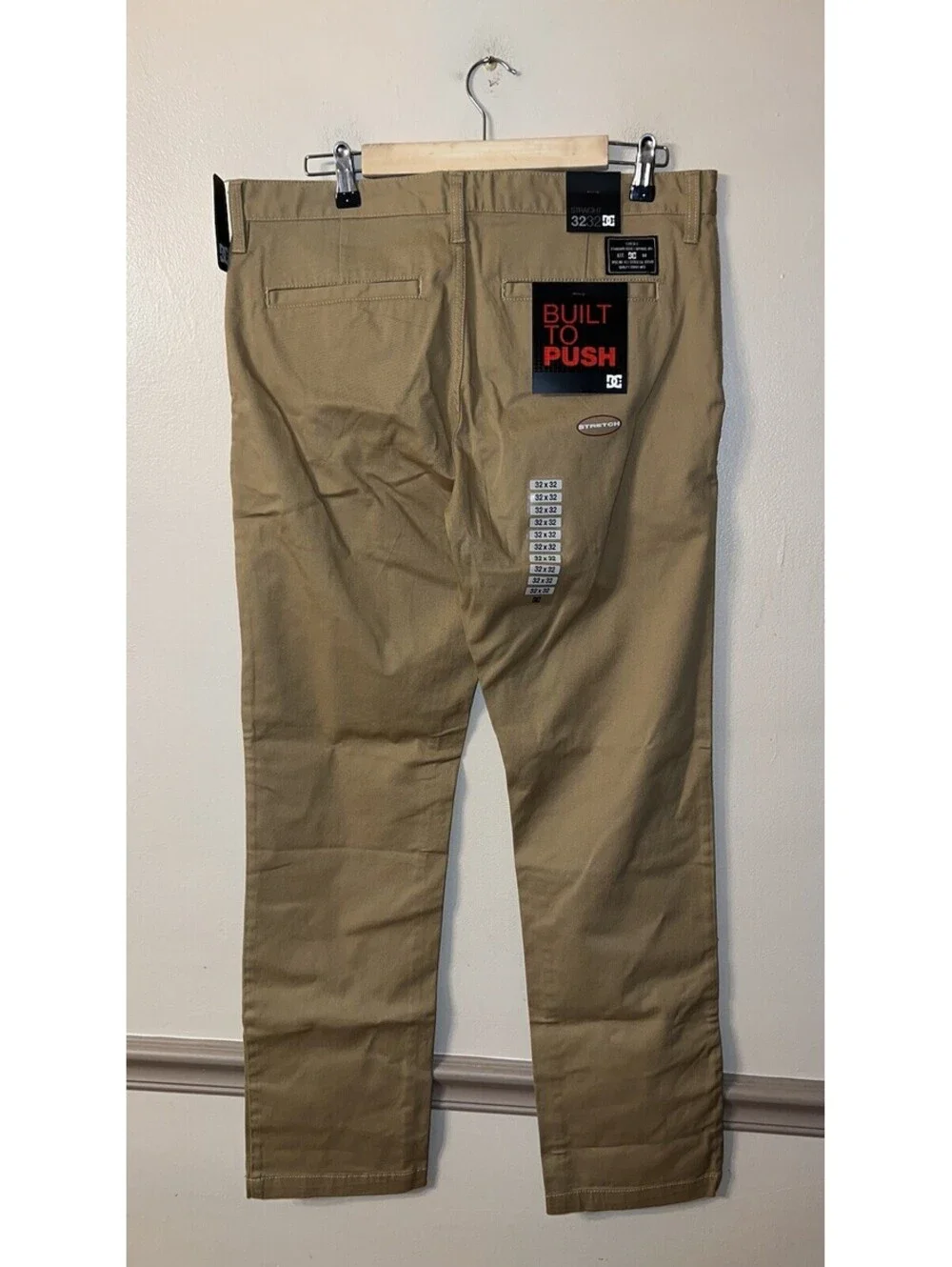 DC Khaki Worker Straight Chino Pant - 32/32